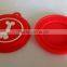 Popular 3 in 1 piece eco-friendly silicone pet can seal lid cover