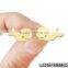Cute and simple gold small whale stud earrings                        
                                                                                Supplier's Choice