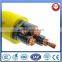 Rubber insulated and sheathed movable flexible mine cable