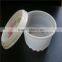 Plastic Frozen Yogurt / Ice Cream Cup With Lid , beer pong cup