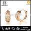 2016 Fancy Ladies Latest Design Gold Earings Diamond Earring