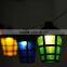 Latest customized colorful led lantern light for decoration