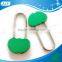 AJF love heart lock long hook padlock