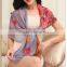 Pure silk chiffon square printed scarf with many avail design