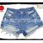 Wholesale Customized Distressed Womens ripped Cutoffs Stylish jeans Shorts hot sale pants