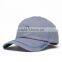 Unstructured baseball hat with custom logo stiched for wholesale