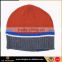 Dynamic women knitted sportswear snow top beanie hat
