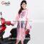 Cheap PE Fashion Female Raincoat Disposable Transparent Fabric Long Korean Raincoat Conjointed Raincoat