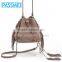 On Sale Leather Bucket bag, Mini Drawstring bag, Leather fringe bag                        
                                                Quality Choice