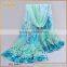 Best selling custom design polyester scarf 2015