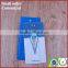 China jewelry light paper hang tag for brand jeans clothing