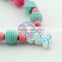 Hot sale multi color cute necklace set soft bead jewelry set for kids                        
                                                                                Supplier's Choice