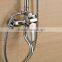Wall mounted bath shower set with shower head