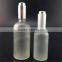 30ml 50ml 60ml 100ml 120ml clear frosted glass dropper bottle with pump cap for cosmetic oil packing                        
                                                                                Supplier's Choice