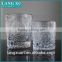 LX-Z013 press engraved Decorative Votives Glass votive candle holder