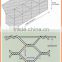 2016 hot sale pvc coated gabion wire mesh box,galvanized gabion box
