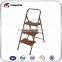 monkey 3 step movable ladder with handle,plastic feet for ladder