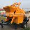 40m3 Concrete Mixer With Pump Fro Sale, Portable Tralier Concrete Pump With a Mixer
