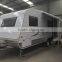 Aluminum 6.2m caravan Australia style with bunk bed inside