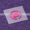High Durable Heat Transfer Clothing Brand label 3d Silicone Logo Printing