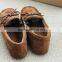 2016 brown high quality casual style bulk canvas shoes