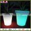 RGB Light Colours Changing LED Light Flower pot/LED Planter Pot For Yard Garden