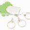 custom soft PVC metal keychain