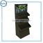 Econimic Cardboard Retail Floor Display for energy drink with 3 Shelves