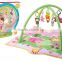 Hot selling new baby play mat with sides soft safety playmat