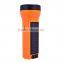Portable Solar LED Flashlight in Orange Red Blue with Handle