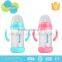 Wholesale 240ml glass customized baby feeding bottle