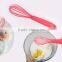 Kitchen Non-Stick Manual Egg Beater / Silicone Egg Whisk