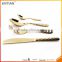 PVD Coating gold color cutlery, stainless steel flatware 18/10, flatware