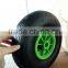 Lowest price rubber wheel 3.00-4 with plastic rim
