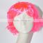 Cheap Fluorescent colors wigs short kinky curls wig synthetic costume wig N269
