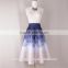 2016 New European Classic Fashion Multicolor Print Autumn A Line Knee Length Skirt PH-6119