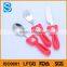 Cute baby bear shape of the cutlery knife and fork