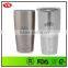 12oz 18/8 double wall stainless steel vacuum travel mug