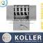 Koller one ton/day Ice Cube Maker with semi-automatic packing system for coffee shop CV1000