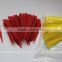 Fletching feather vane 3 inch for carbon fiberglass aluminum arrow