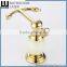 Fancy Decorative Brass And Stone Gold Finishing Bathroom Accessories Wall Mounted Robe Hook