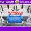 2 cavities plastic crate injection mould