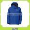 custom men's grey heavy waterproof nylon jacket