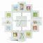 hot sale gift baby photo frame clock