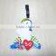 Custom soft pvc luggage tag