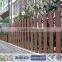 decorative compsite plastic wpc garden fencing