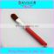 New design Red wooden face mask brush,Round foundation brush
