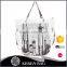 2016 Hot Sale Canvas Building Pattern Handbag Wholesale in China