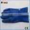 BSSAFETY blue PVC coated chemical gloves long oil resistant gloves