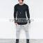 Hem Slim Drop Baggy Biker Sweatpants (LOTG182)